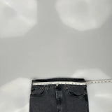 501 Levis Jeans - 32W 27L Gray Cotton