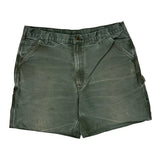 Carhartt Carpenter Shorts - 38W 8L Gray Cotton