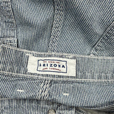 Arizona Jeans Hickory Striped Carpenter Pants - 31W 31L Gray Cotton