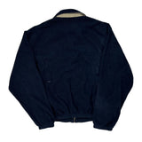 Made In USA Polo By Ralph Lauren Fleece Jacket - Medium Navy Polyester