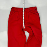 Tommy Hilfiger Chinos - 31W 29L Red Cotton