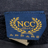 USA Ncc College Sweatshirt - Medium Navy Cotton