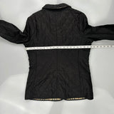 Burberry London Jacket - Large Black Polyester