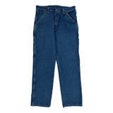 Wrangler Carpenter Jeans - 32W 32L Blue Cotton