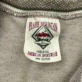 Prairie Mountain Single Stitch T-Shirt - XL Beige Cotton