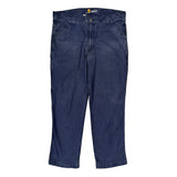 Carhartt Carpenter Pants - 36W 32L Blue Cotton Blend