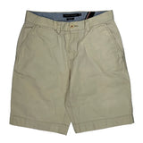 Tommy Hilfiger Chino Shorts - 29W 9L Beige Cotton