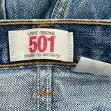 Levis 501 Jeans - 33W 31L Blue Denim