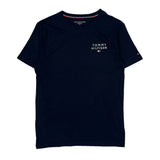 Tommy Hilfiger T-Shirt - Medium Navy Cotton