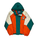 Miami Dolphins Starter Nfl Jacket - XL Green Polyester