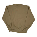 Disney Mickey Unlimited Cartoon Sweatshirt - Large Beige Cotton