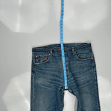 501 Levis Jeans - 36W 30L Blue Denim