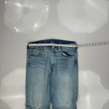 Levis 501 Jeans - 32W 30L Light Wash Cotton