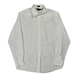 Tommy Hilfiger Slim Fit Shirt - Large White Cotton