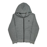 Polo By Ralph Lauren Hoodie - Medium Gray Cotton Blend