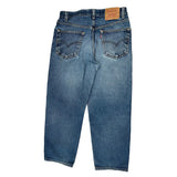 550 Levis Jeans - 33W 30L Blue Cotton