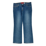 518 Levis Boot Cut Jeans - 34W US 8 Blue Cotton Blend