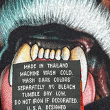 Rock Eagle Graphic T-Shirt - Medium Black Cotton