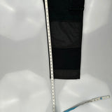 Unbranded Double Knee Cargo Trousers - 36W 30L Black Cotton
