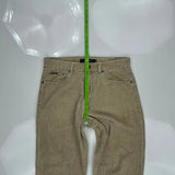 Calvin Klein Jeans Jeans - 33W 30L Beige Corduroy