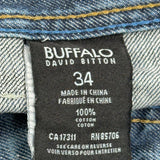 Unbranded Denim Shorts - 34W 10L Blue Cotton