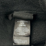 Age 14-16 The North Face Fleece Jacket - Large Black Polyester