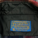 Pendleton Checked Flannel Shirt - XL Multicoloured Virgin Wool