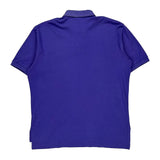 Polo By Ralph Lauren Polo Shirt - Large Blue Cotton