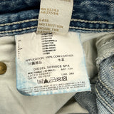 Diesel Thanaz Slim Fit Jeans - 35W 32L Light Wash Cotton