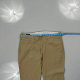 Banana Republic Chinos - 36W 32L Beige Cotton