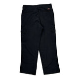 Dickies Cargo Trousers - 31W 30L Black Cotton