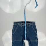 Unbranded Baggy Carpenter Jeans - 33W 30L Blue Cotton