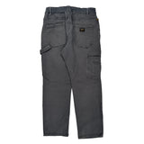 Cat Carpenter Trousers - 28W 30L Grey Cotton