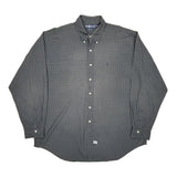 Ralph Lauren Checked Shirt - 2XL Grey Cotton