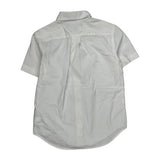 Age 8 Ralph Lauren Short Sleeve Shirt - Small White Cotton