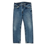 Levis 505 Jeans - 32W 30L Blue Cotton