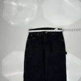 Dickies Carpenter Pants - 34W 30L Black Cotton