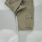 Levis Cargo Shorts - 34W 10L Khaki Cotton