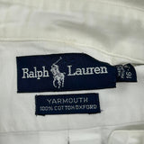 Ralph Lauren Shirt - Large White Cotton