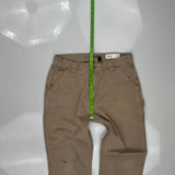 Carhartt Carpenter Trousers - 32W 32L Khaki Cotton