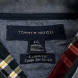 Tommy Hilfiger Checked Shirt - Large Multicoloured Cotton