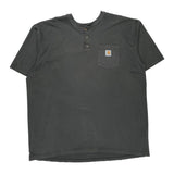 Carhartt Tall T-Shirt - 2XL Black Cotton