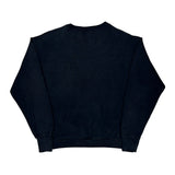 Made In USA Delta Rib Mountain, Wisconsin Sweatshirt - Large Black Cotton Blend