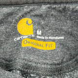 Carhartt Hoodie - Medium Grey Cotton Blend