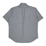 Blake Ralph Lauren Checked Short Sleeve Shirt - XL Blue Cotton