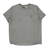 Force Carhartt T-Shirt - Large Gray Cotton