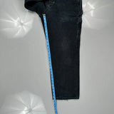 Carhartt Carpenter Trousers - 30W 28L Dark Wash Cotton