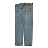 501 Levis Jeans - 34W 32L Blue Denim