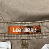 Lee Cargo Shorts - 36W 11L Brown Cotton