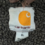Carhartt Hoodie - XL Green Cotton Blend